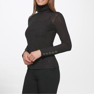 NWT DKNY Women's Basic Essential size M black